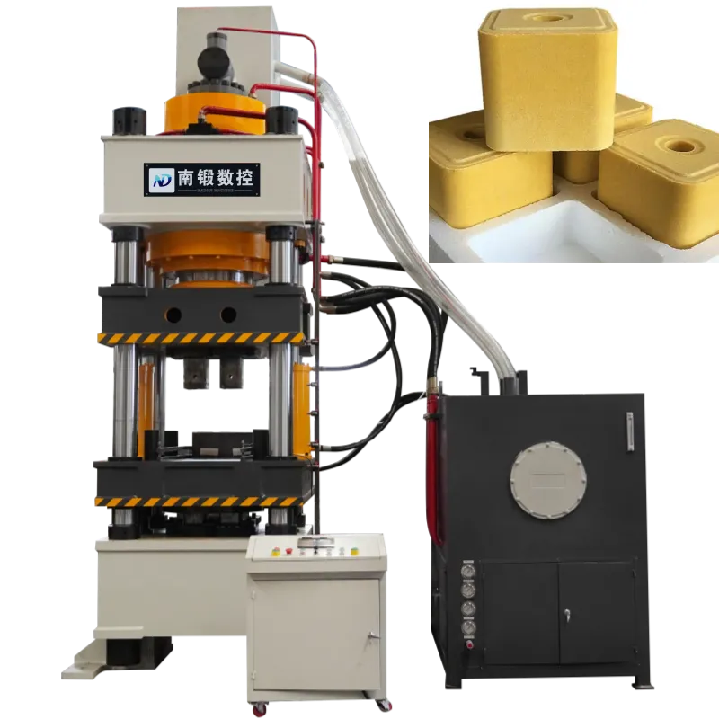 Salt block press machine